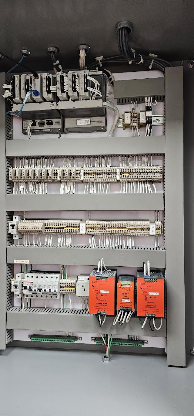 Tablero de control PLC