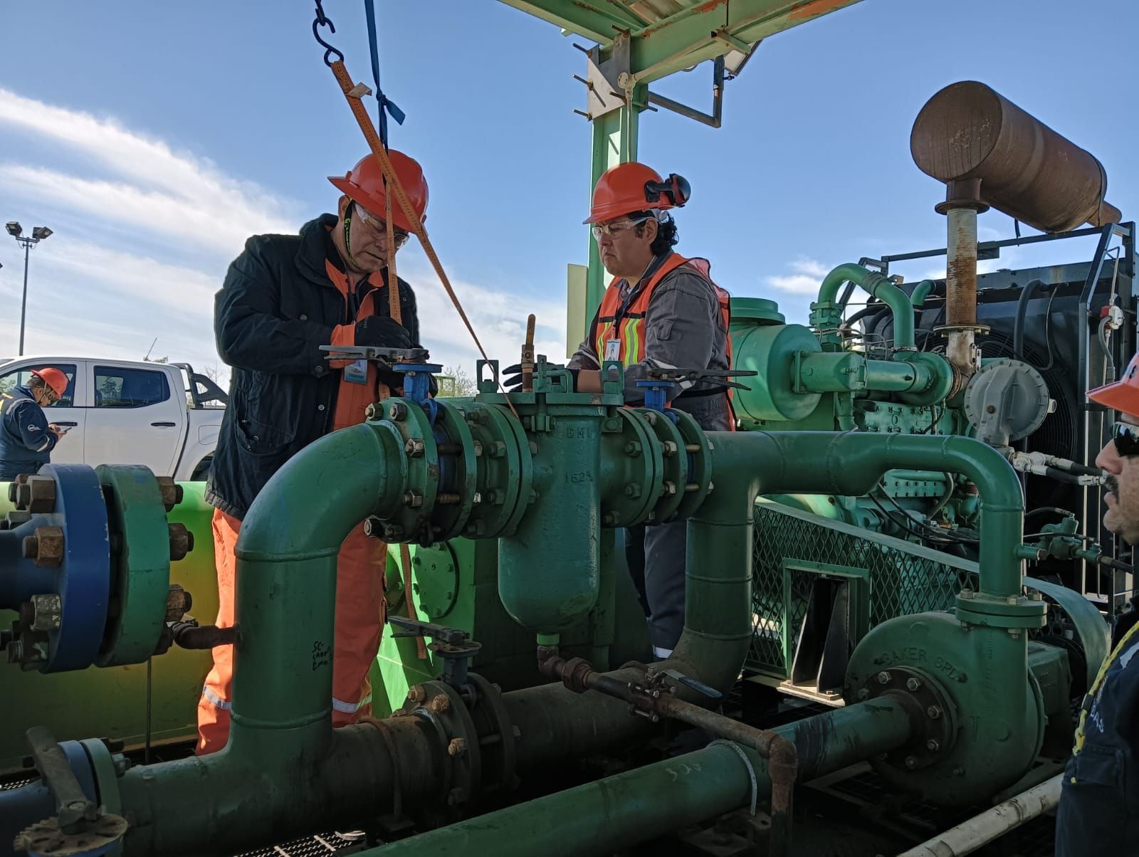 Equipo de proceso industrial intervenido por TECNOFE
